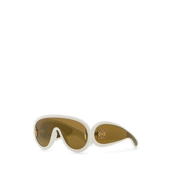 Loewe Unisex White Acetate Sunglasses